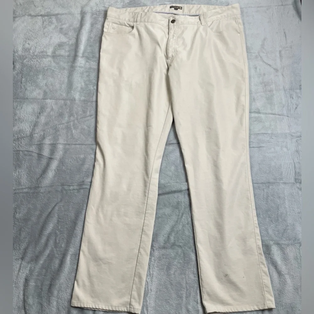 Peter Millar Pants 42x32 Crown Sport EB66 Golf‎ Khaki Chino